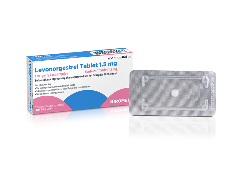LEVONORGESTREL 1.5mg RGB compressor Blister Card