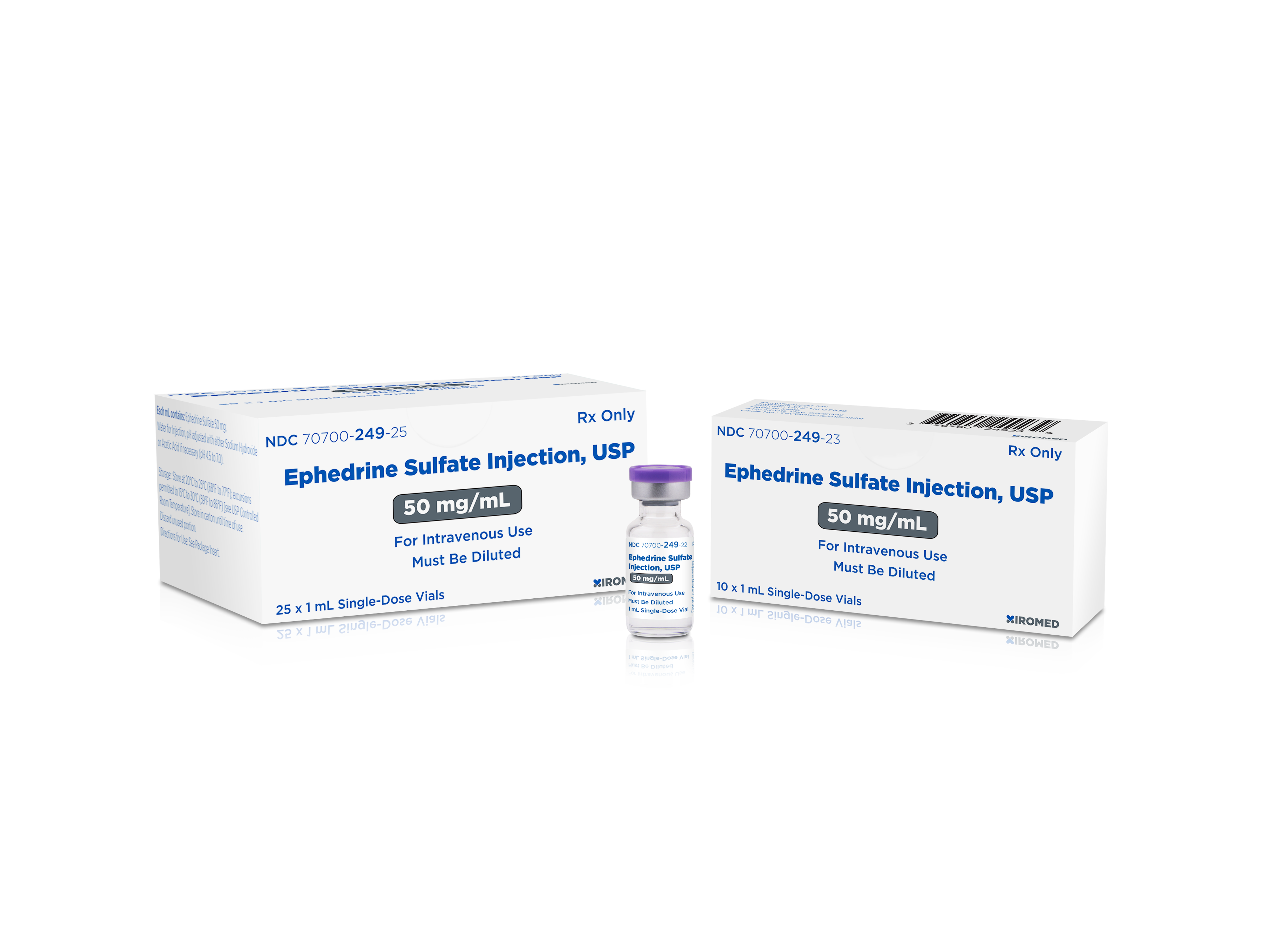 Xiromed LLC Launches Ephedrine Sulfate Injection USP, 50 mg/mL